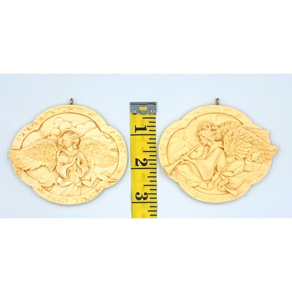 #1 & #2 Heavenly Angels Collector's Series Hallmark Keepsake Ornaments 1991 1992 - Picture 6 of 11